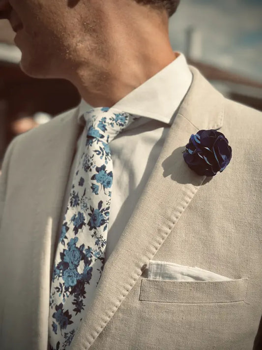 Why a Tie Patch Is the Groom's Gift Every Bride Should Know About