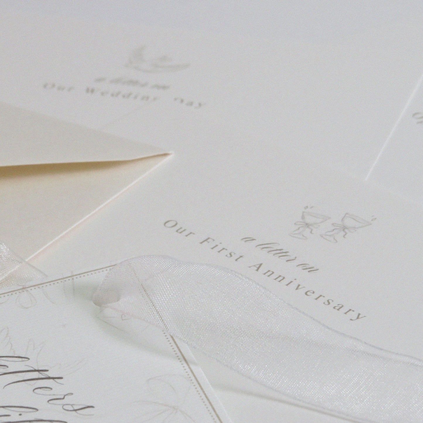 Letters for a Lifetime Wedding Set