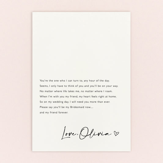 Can't Say I Do Without You Personalised Postcard