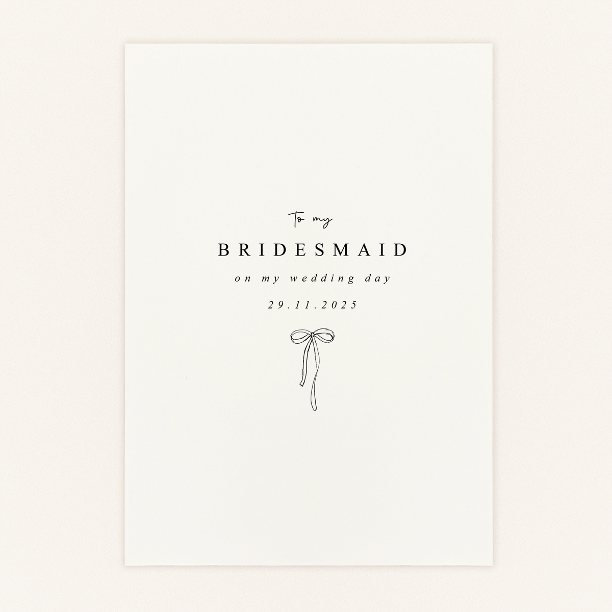 Wedding Day Card Bundle | Choose Any 6 Personalised Cards
