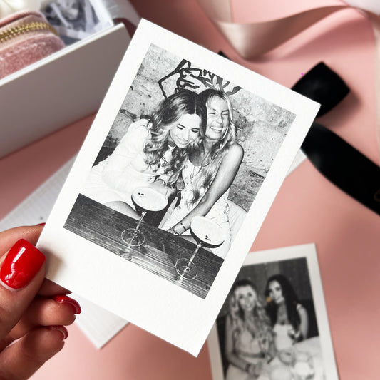 Vintage-Style Mini Photo Print