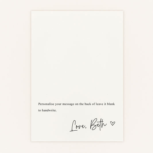 Mum Personalised Postcard