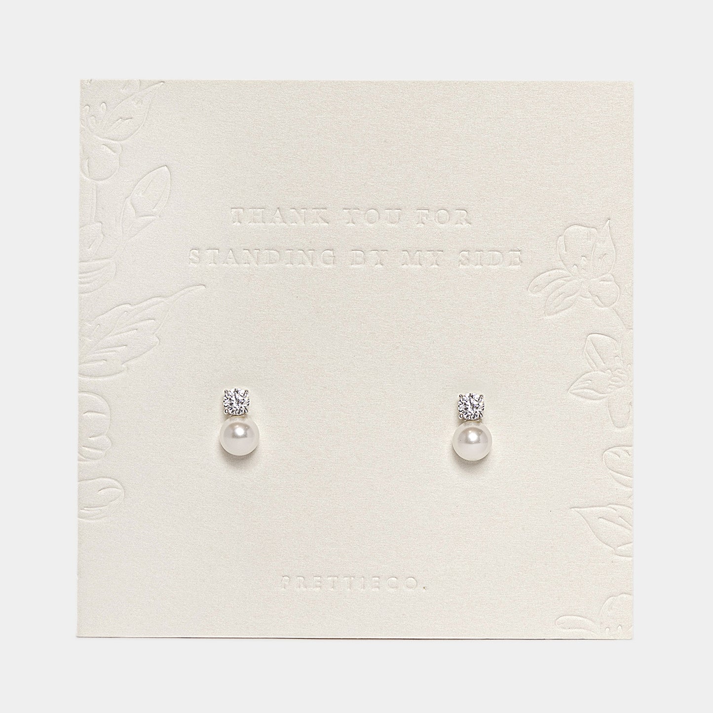 Bridal Party Pearl Drop Earrings