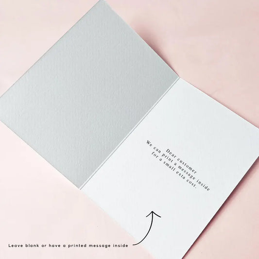 To My Mother-in-Law Personalised Wedding Card