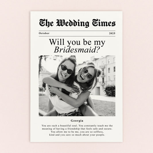 Newspaper Proposal Postcard