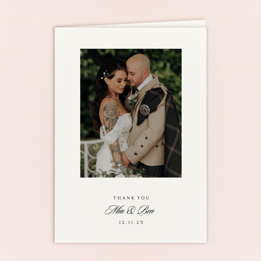 The Classic Thank You Card