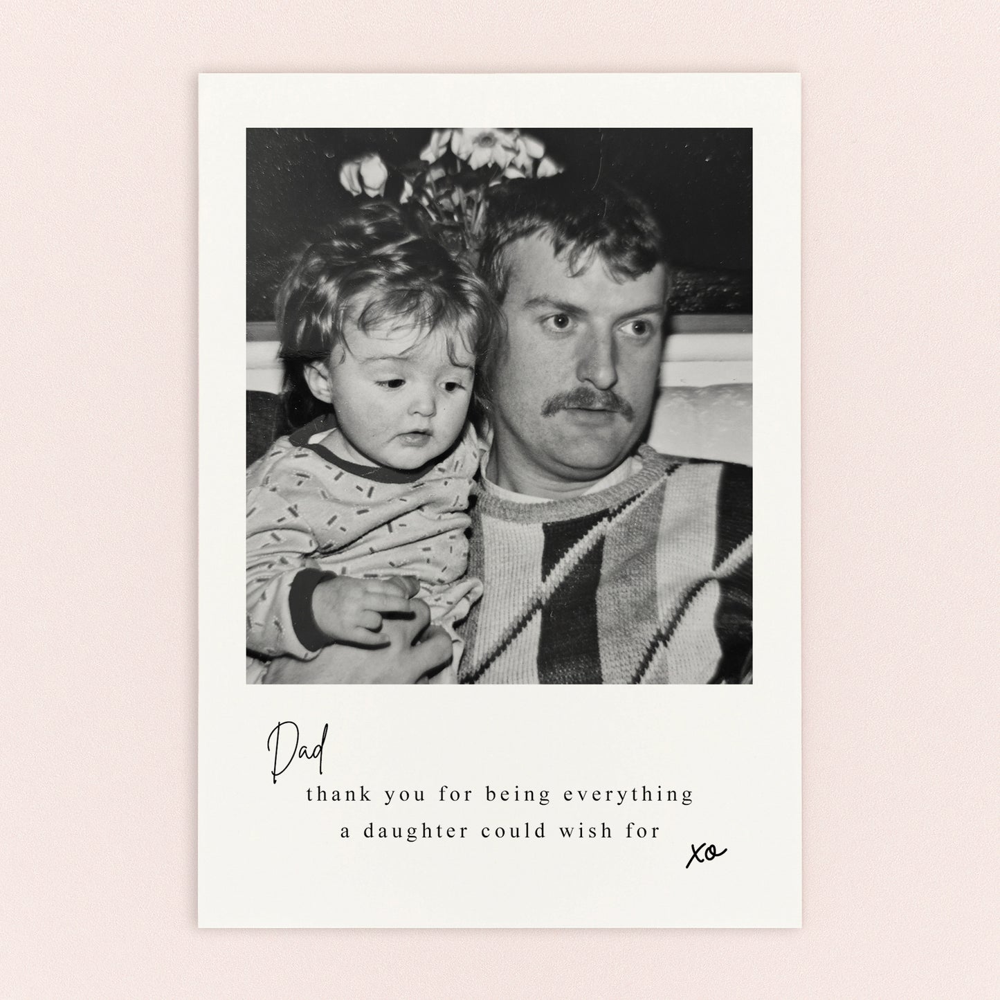 Dad Personalised Postcard