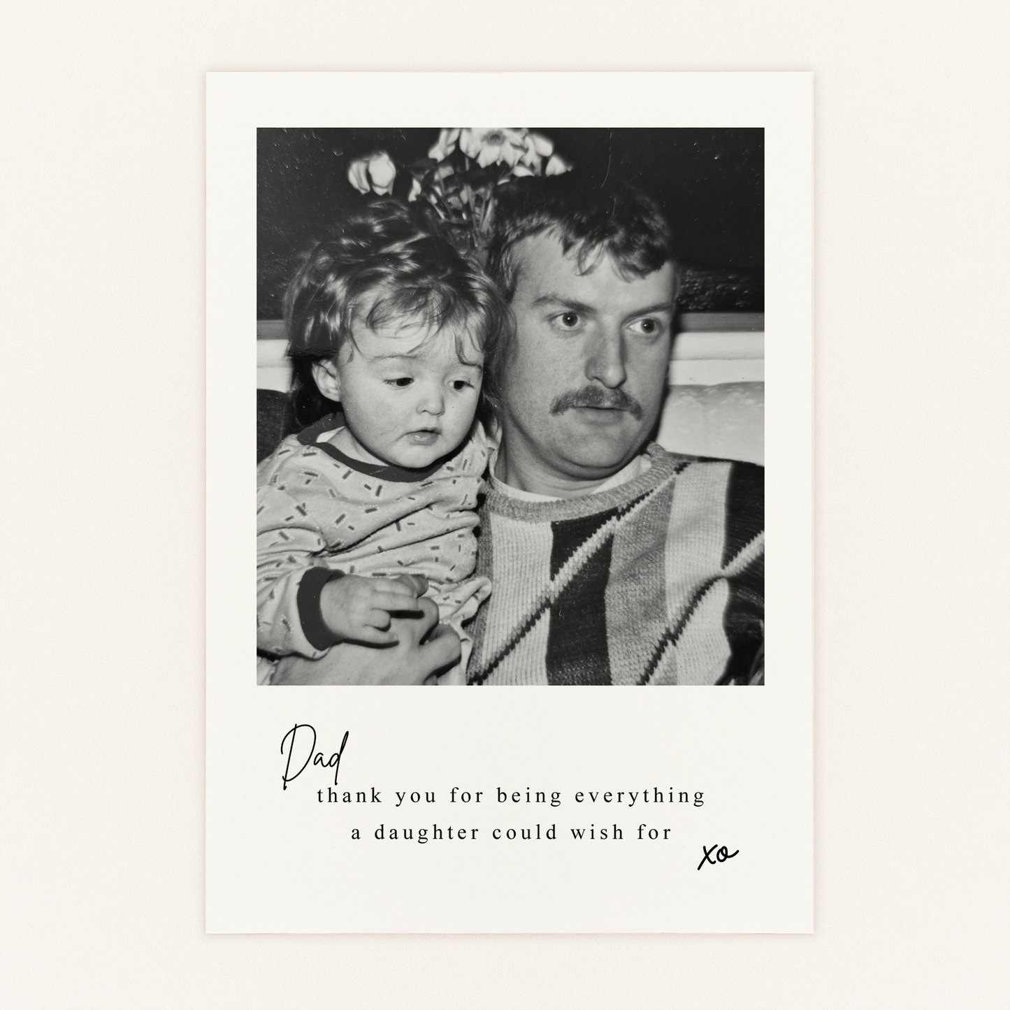 Dad Personalised Postcard
