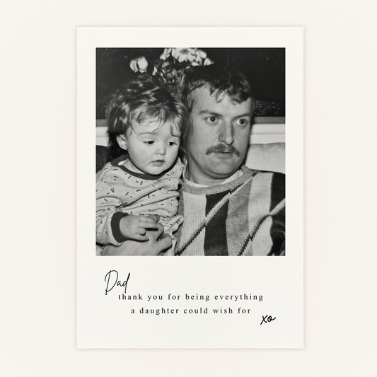 Dad Personalised Postcard
