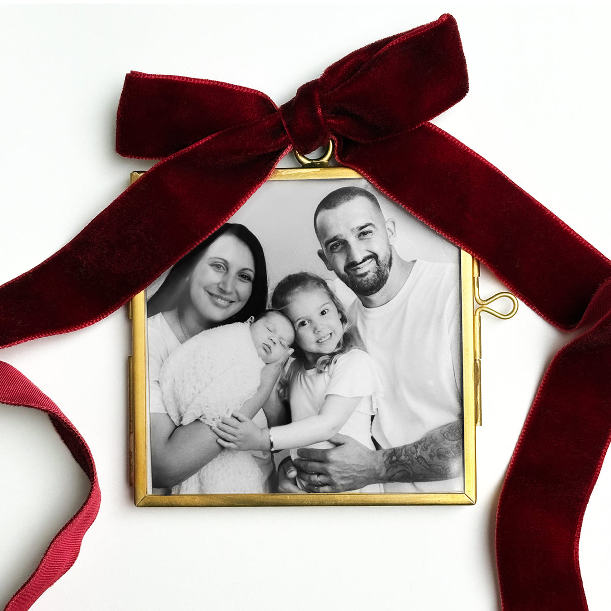 Personalised Family Christmas Bauble 2026