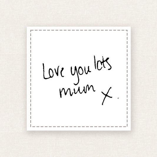 Personalised Handwriting Memory Patch