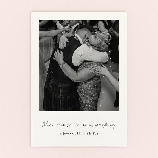 Mother of the Groom Personalised Postcard