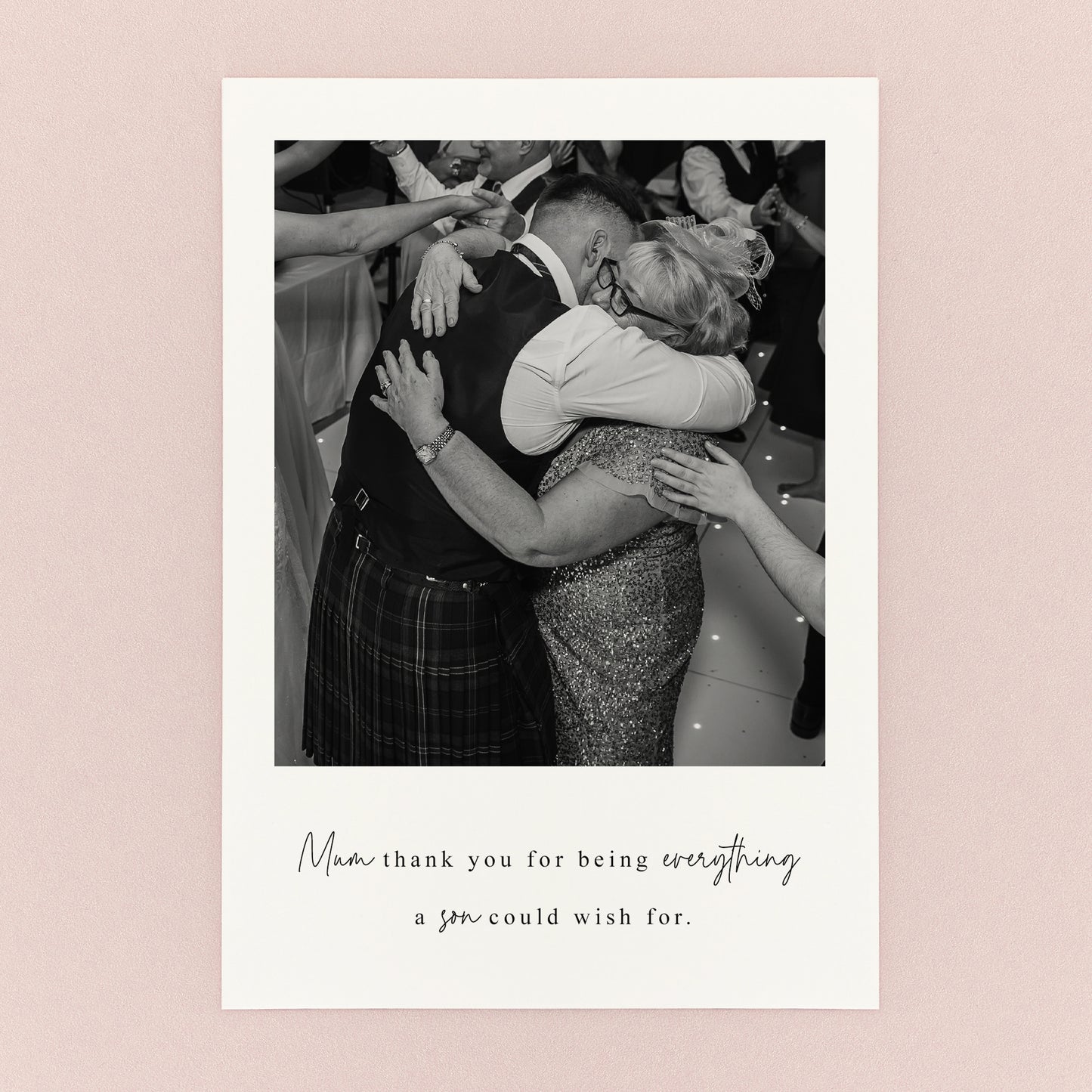 Mother of the Groom Personalised Postcard