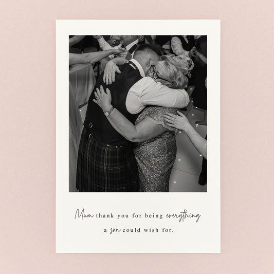 Mother of the Groom Personalised Postcard
