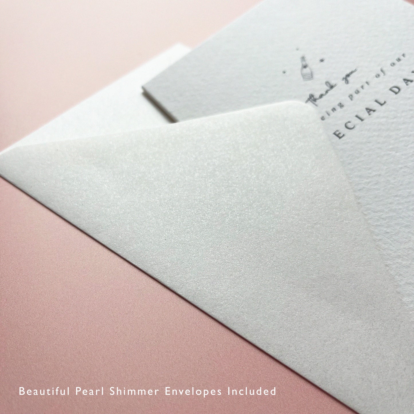 wedding morning thank you card