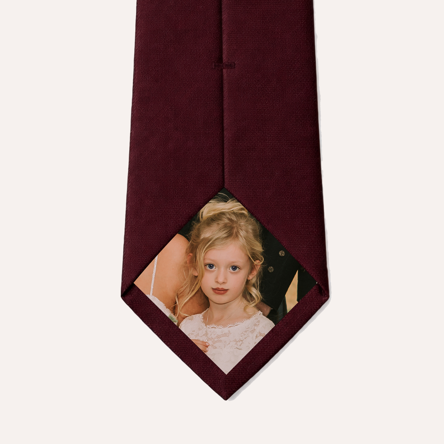 Peel & Stick Photo Tie Patch