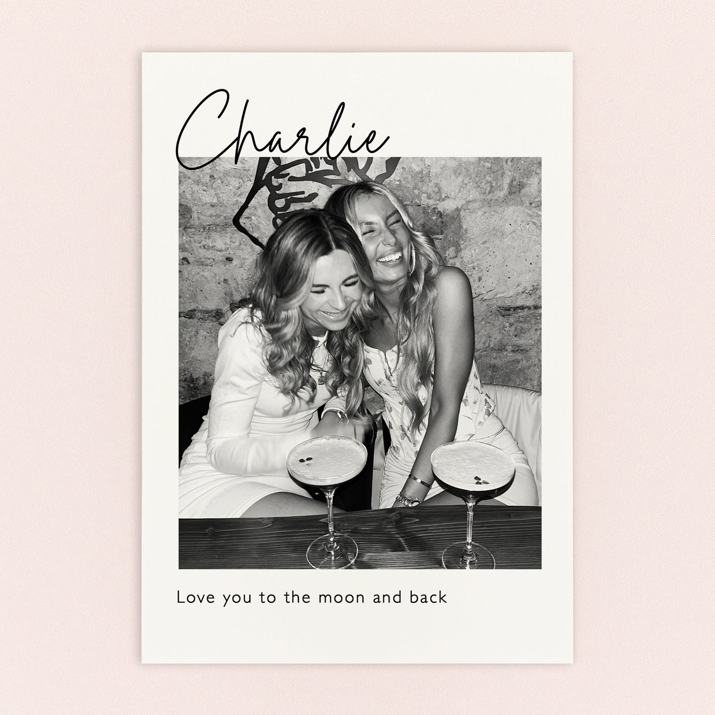 Personalised Custom Photo Card