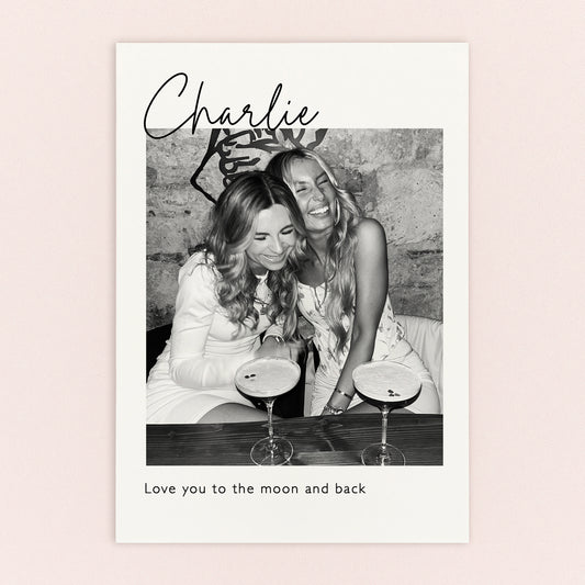 Personalised Custom Photo Card