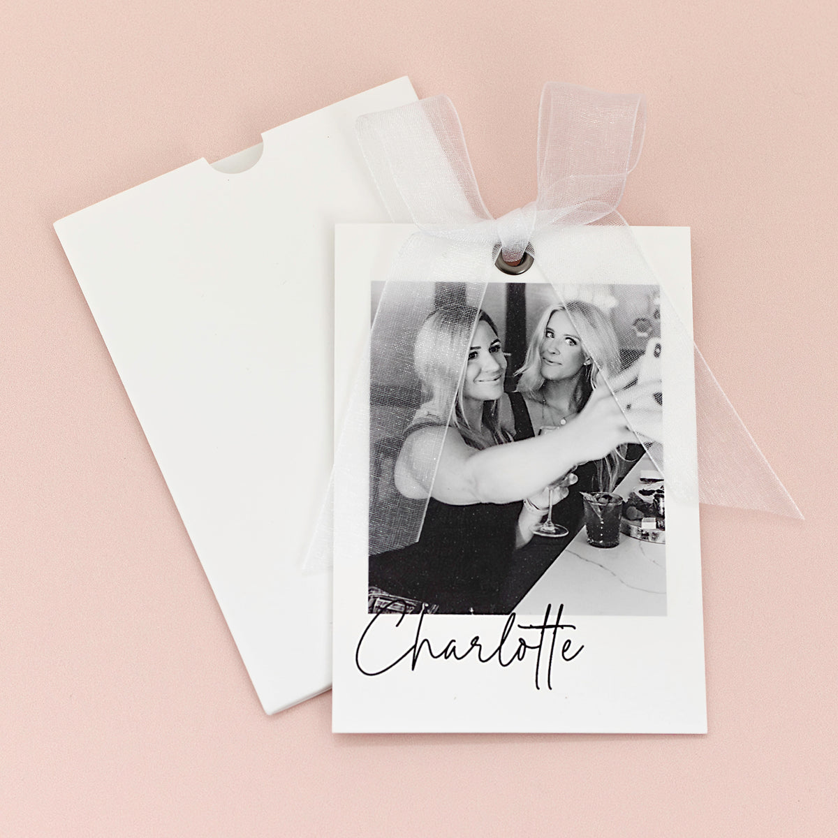 Mini Photo Card Personalised Luxury Photo Card – PrettieCo