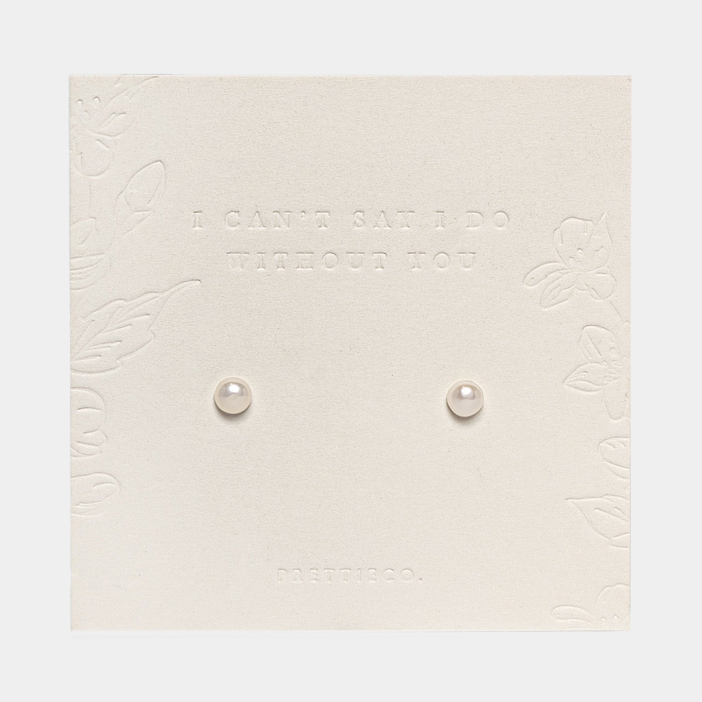 Bridal Party Petite Pearl Studs