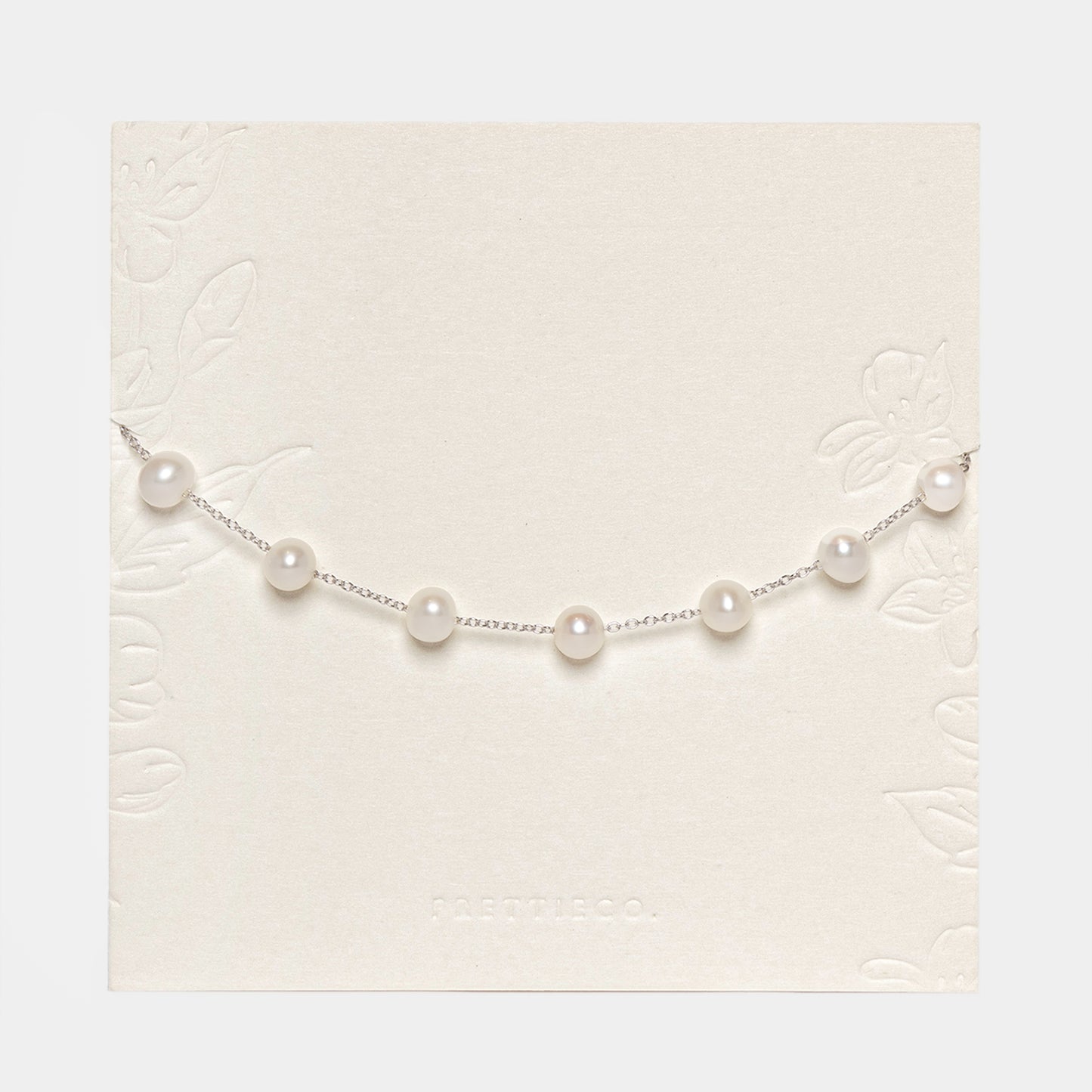 Sterling Silver Pearl Bridal Party Bracelet