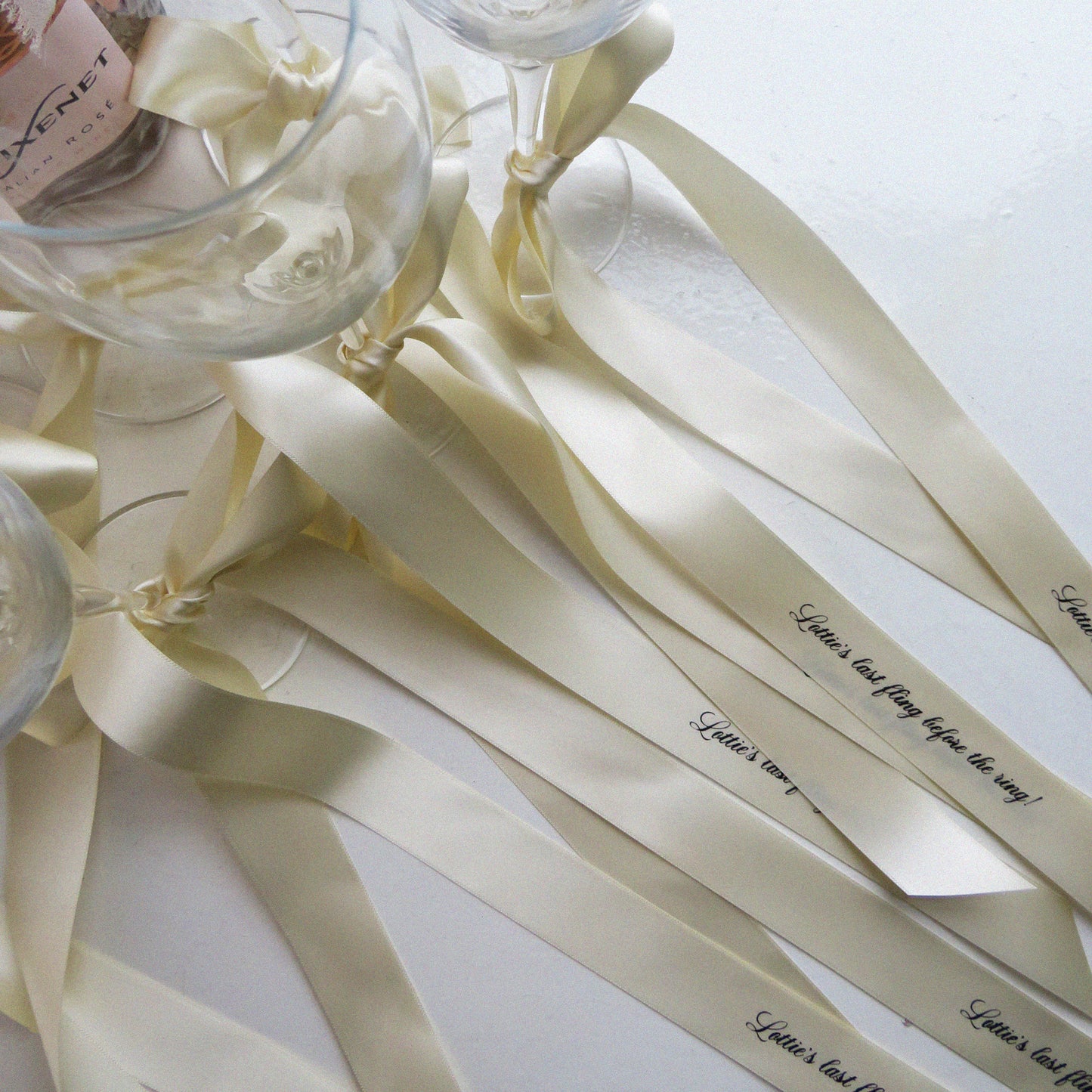 Personalised Hen Party Ribbon Pack (x10)