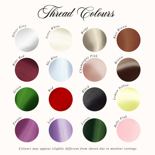 Embroidered Make-Up Bag