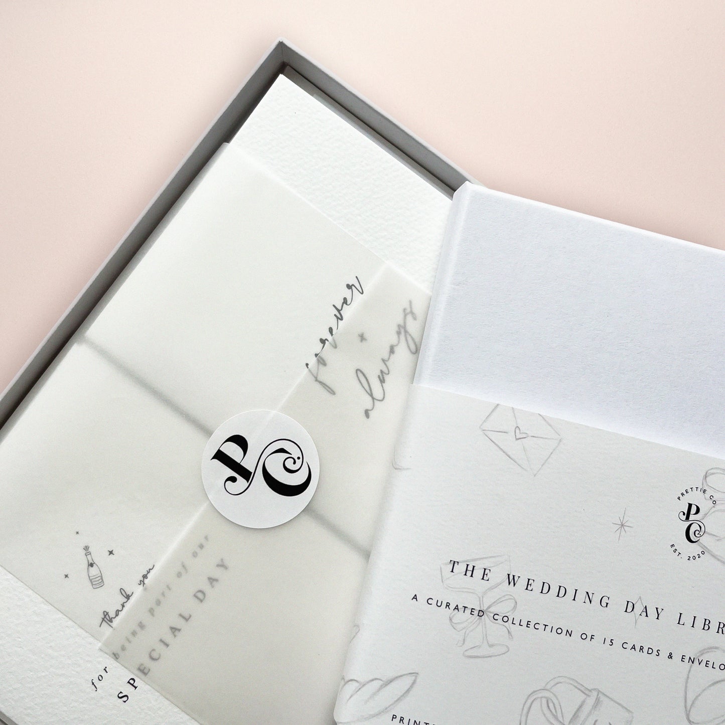 The Wedding Day Library Card Set