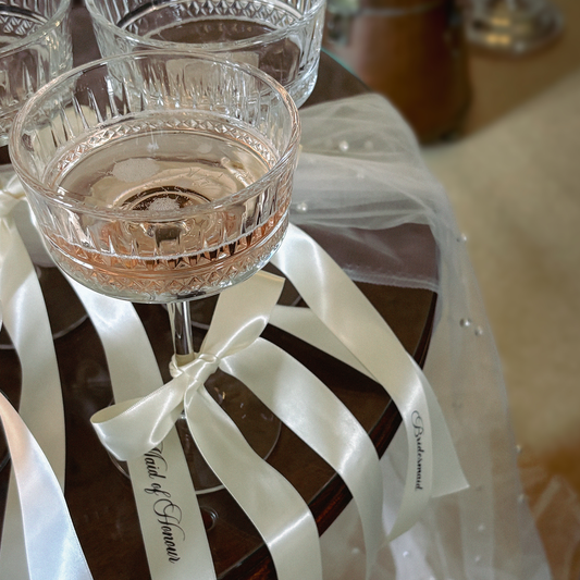 Satin Ribbons With Printed Name
